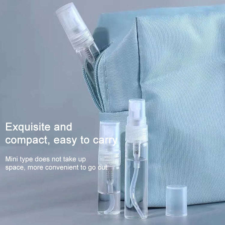 50 PCS Perfume Bottle Spray Bottle Perfume Bottle Empty Bottle, Capacity:5ML (Transparent), 5ML (...