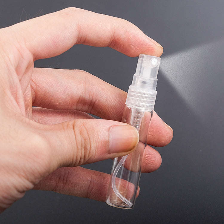 50 PCS Perfume Bottle Spray Bottle Perfume Bottle Empty Bottle, Capacity:5ML (Transparent), 5ML (...
