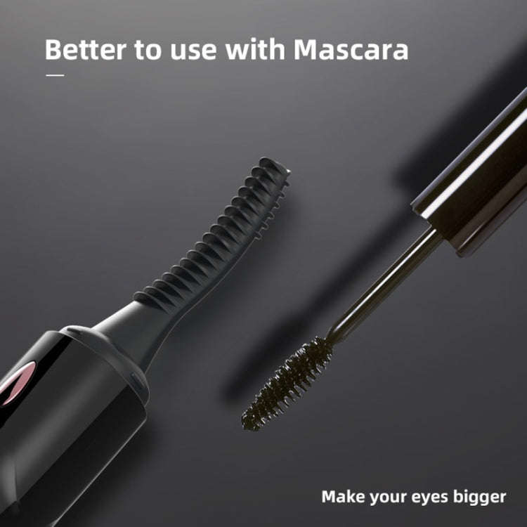 K-CU-S20 Portable Waterproof USB Charging Digital Display Perm Eyelash Curler, K-CU-S20(Black), K...