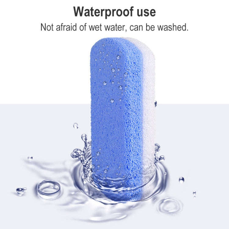 037 Double-color Grindstone Foam Glass Foot Rub, Color Random Delivery, 037