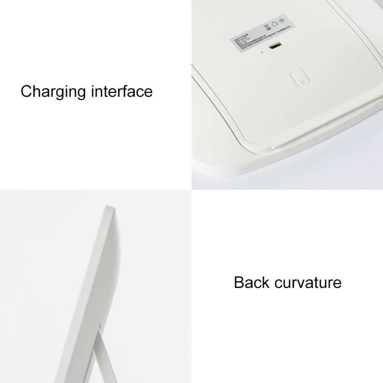 Original Xiaomi Youpin jordan&judy Single-sided Square Desktop LED Cosmetic Mirror, Single Color ...