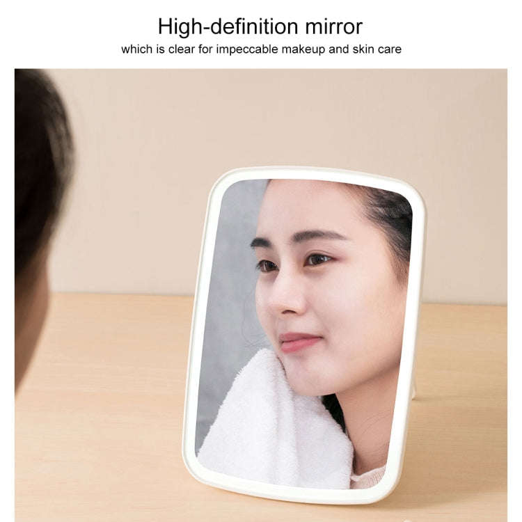 Original Xiaomi Youpin jordan&judy Single-sided Square Desktop LED Cosmetic Mirror, Single Color ...