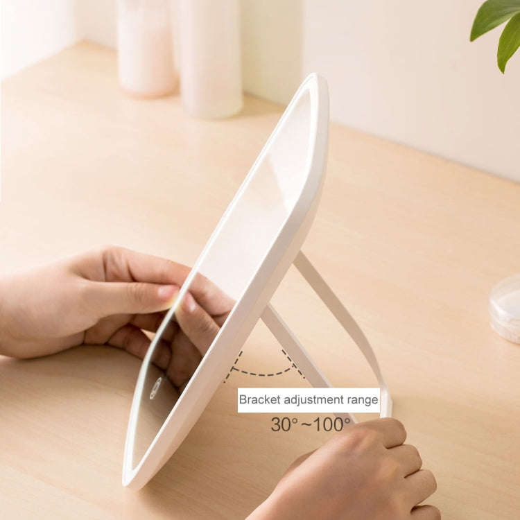 Original Xiaomi Youpin jordan&judy Single-sided Square Desktop LED Cosmetic Mirror, Single Color ...