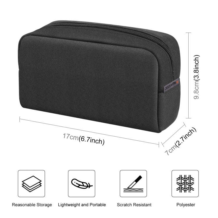 HAWEEL Electronic Organizer Storage Bag for Charger, Power Bank, Cables, Mouse, Earphones, Size: ...