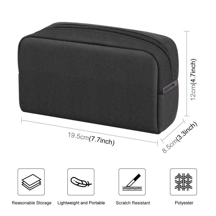 HAWEEL Electronics Organizer Storage Bag for Charger, Power Bank, Cables, Mouse, Earphones, Size:...