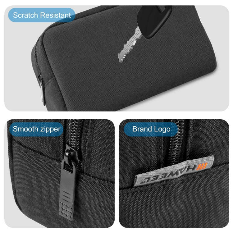 HAWEEL Electronics Organizer Storage Bag for Charger, Power Bank, Cables, Mouse, Earphones, Size:...