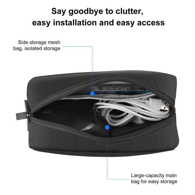 HAWEEL Electronics Organizer Storage Bag for Charger, Power Bank, Cables, Mouse, Earphones, Size:...