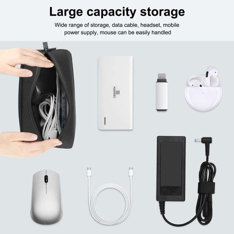 HAWEEL Electronics Organizer Storage Bag for Charger, Power Bank, Cables, Mouse, Earphones, Size:...