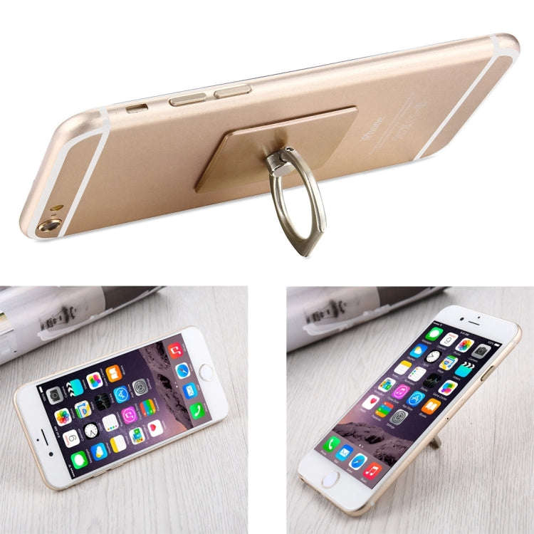 360 Degrees Rotation Ring Phone Holder, Gold, HK Stock