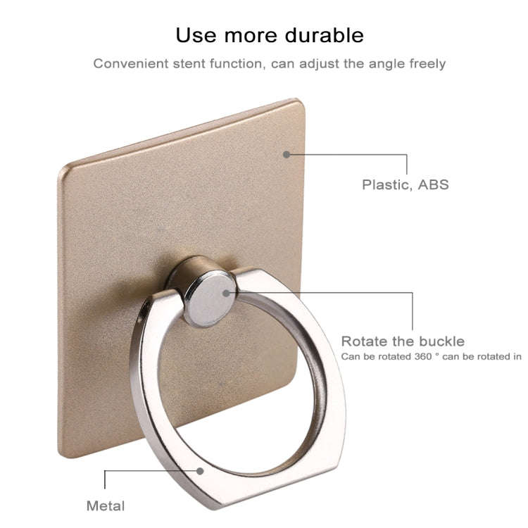 360 Degrees Rotation Ring Phone Holder, Gold, HK Stock