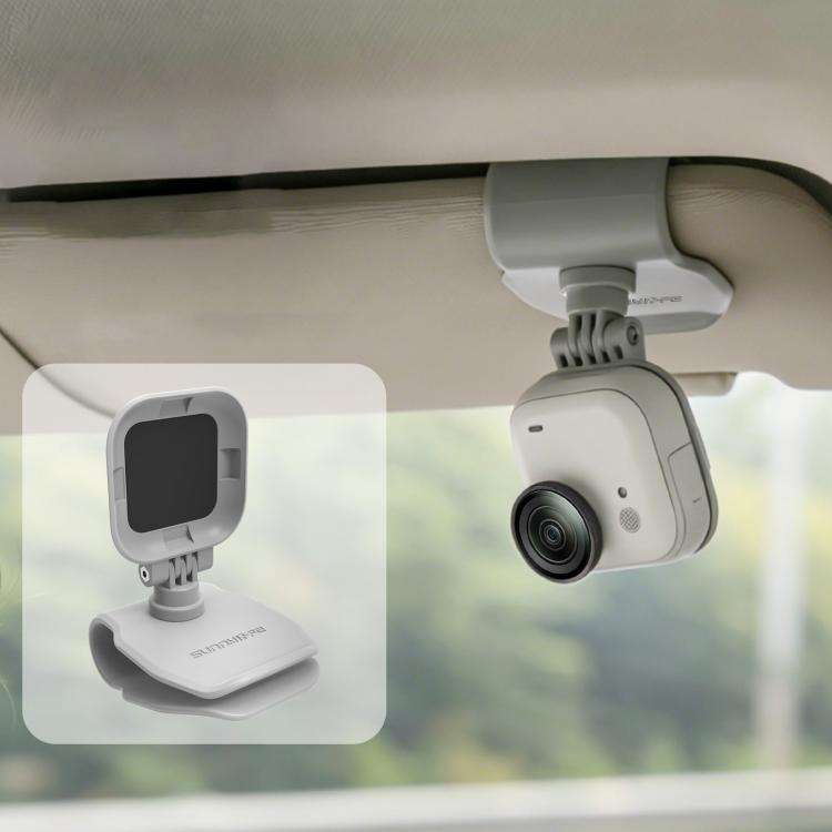 For Insta360 GO Ultra Sunnylife Magnetic Car Sun Visor Mount Action Camera Holder 360 Rotating 18...