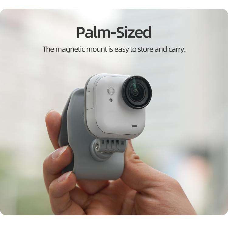 For Insta360 GO Ultra Sunnylife Magnetic Car Sun Visor Mount Action Camera Holder 360 Rotating 18...