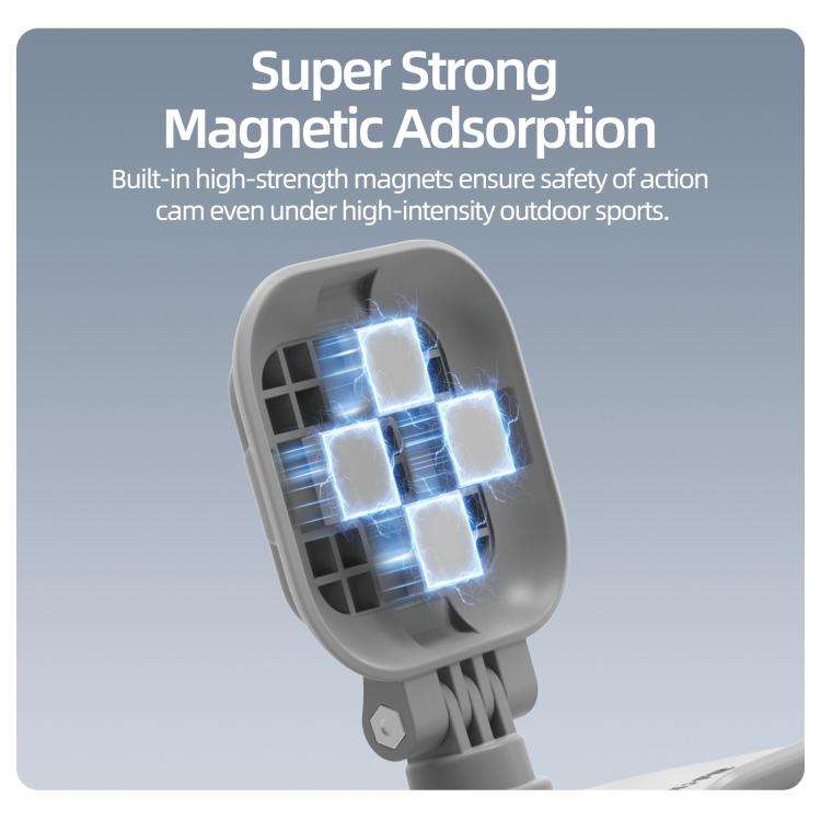 For Insta360 GO Ultra Sunnylife Magnetic Car Sun Visor Mount Action Camera Holder 360 Rotating 18...