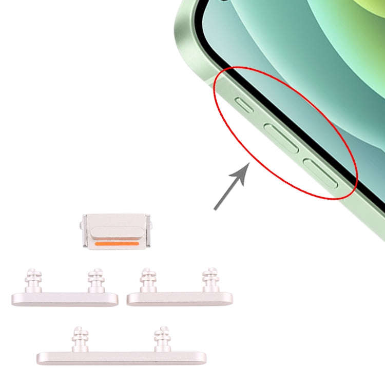 Power Button and Volume Control Button for iPhone 12, For iPhone 12, For iPhone 12(Single card)