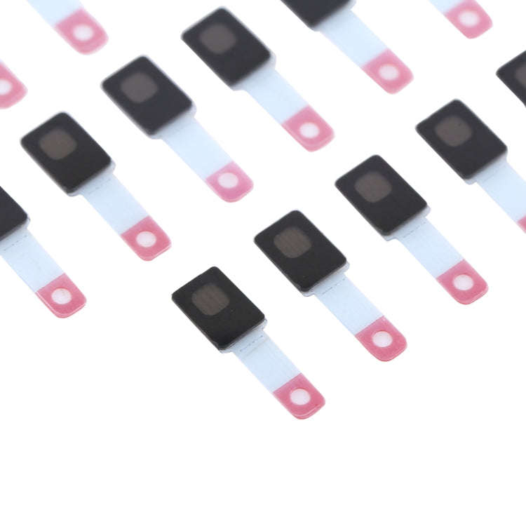 100 PCS Microphone Back Sticker for iPhone 12/12 Pro, For iPhone 12
