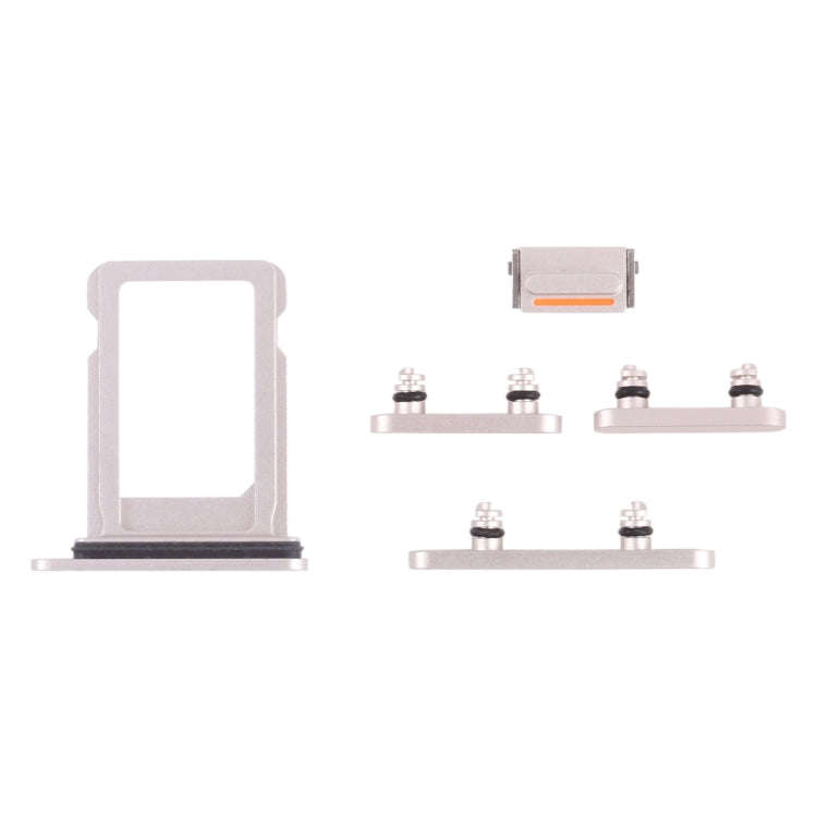 SIM Card Tray + Side Keys for iPhone 13(Starlight), For iPhone 13