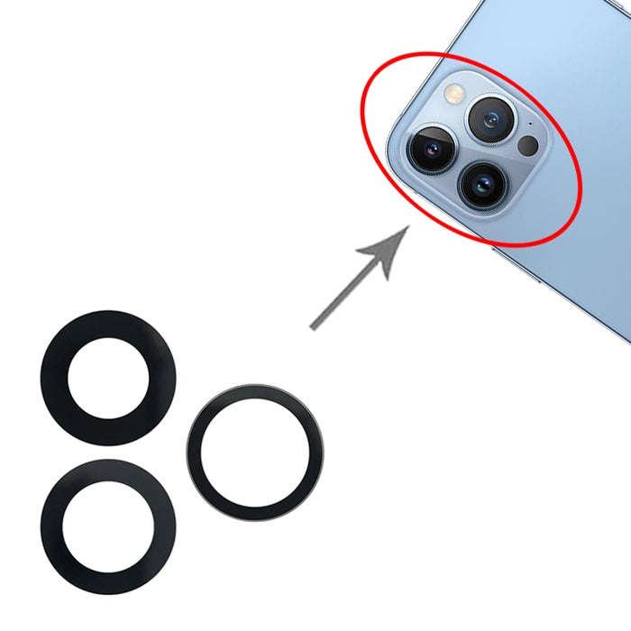 Back Camera Lens for iPhone 13 Pro, For iPhone 13 Pro