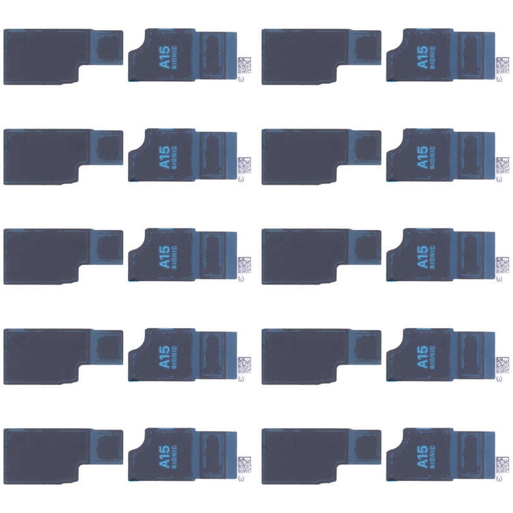 10 Sets Motherboard Heat Sink Sticker for iPhone 13 mini, For iPhone 13 mini