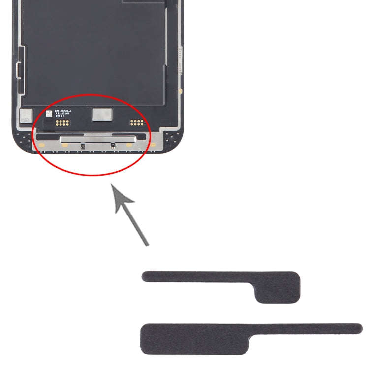 100/Set For iPhone 14 Pro Max LCD Bracket Sponge Foam Pads, For iPhone 14 Pro Max