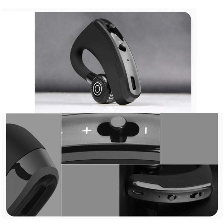 V9 Business Handsfree Wireless Bluetooth Headset CSR 4.1 with Mic for Driver Sport, V9