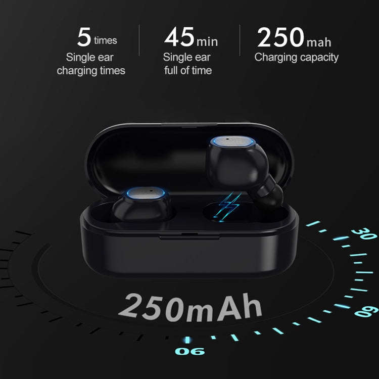 Q2 TWS Bluetooth 5.0 Binaural Stereo Wireless Sports Bluetooth Earphone