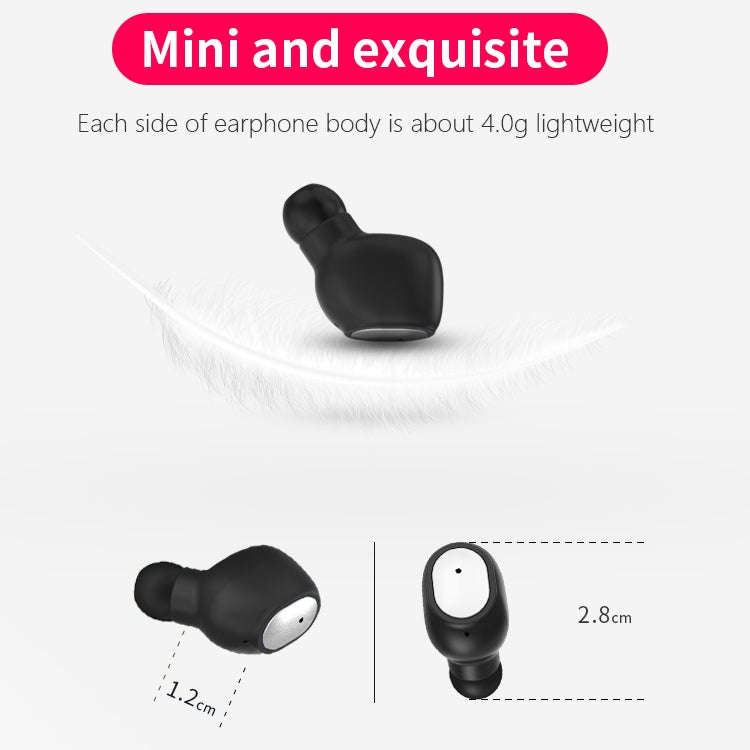 Q2 TWS Bluetooth 5.0 Binaural Stereo Wireless Sports Bluetooth Earphone