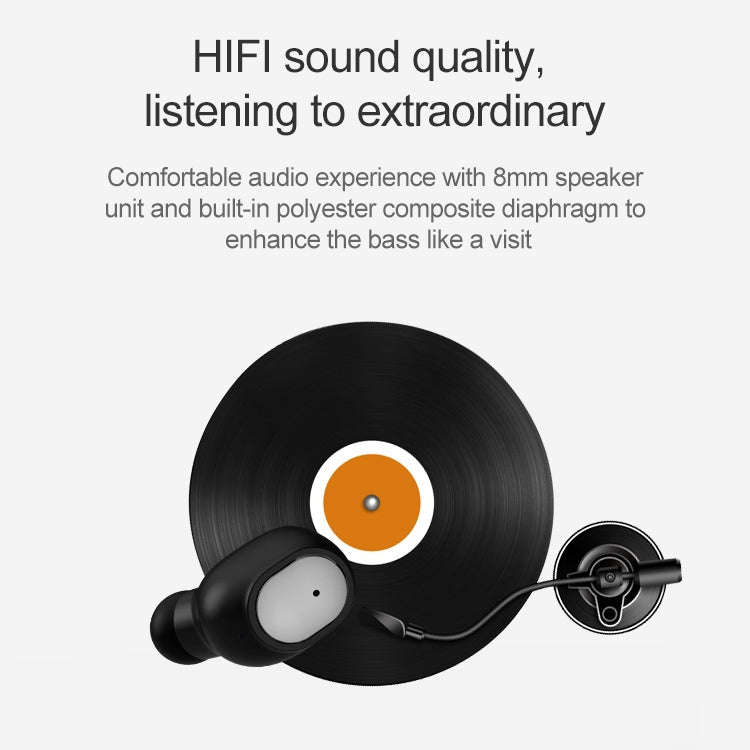 Q2 TWS Bluetooth 5.0 Binaural Stereo Wireless Sports Bluetooth Earphone