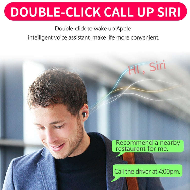 Q2 TWS Bluetooth 5.0 Binaural Stereo Wireless Sports Bluetooth Earphone