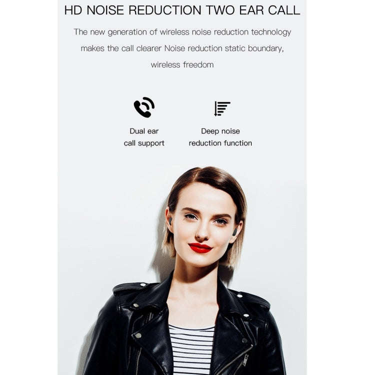 H6 TWS Bluetooth 5.0 Wireless Bluetooth Earphone with Digital Display & Charging Box, Support for...