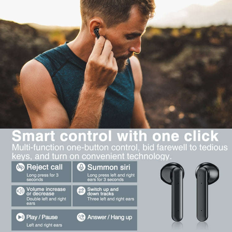 P100pro TWS Bluetooth 5.0 Touch Wireless Bluetooth Earphone with Charging Box & LED Smart Digital...