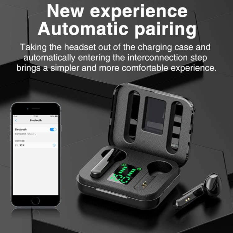 P100pro TWS Bluetooth 5.0 Touch Wireless Bluetooth Earphone with Charging Box & LED Smart Digital...
