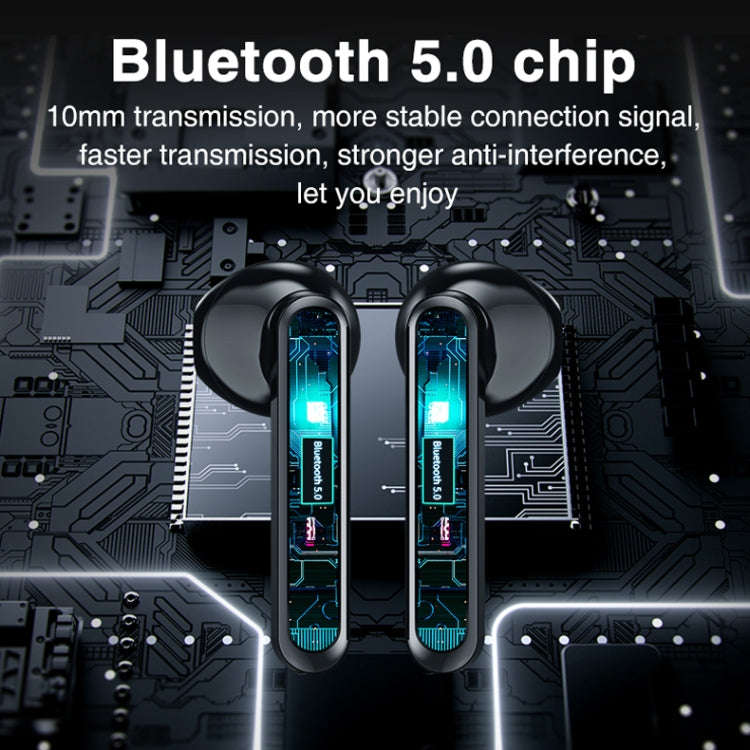 P100pro TWS Bluetooth 5.0 Touch Wireless Bluetooth Earphone with Charging Box & LED Smart Digital...