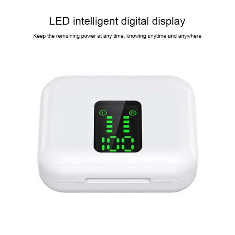P100pro TWS Bluetooth 5.0 Touch Wireless Bluetooth Earphone with Charging Box & LED Smart Digital...