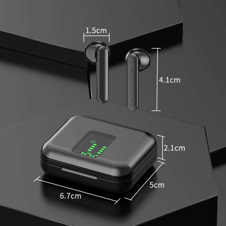 P100pro TWS Bluetooth 5.0 Touch Wireless Bluetooth Earphone with Charging Box & LED Smart Digital...