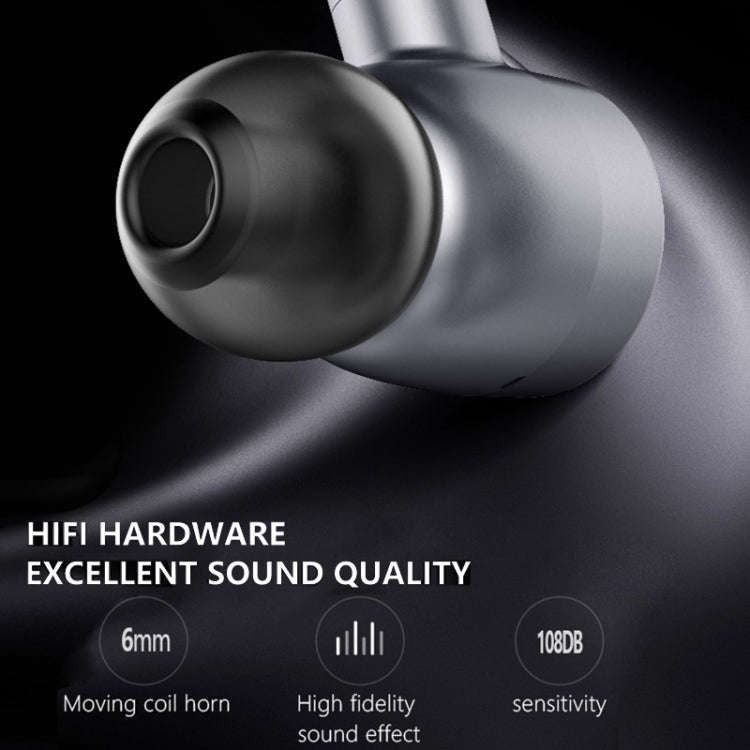 V7 Bluetooth 5.0 Business Style Wireless Stereo Sports Bluetooth Earphone, Support Inform Caller ...