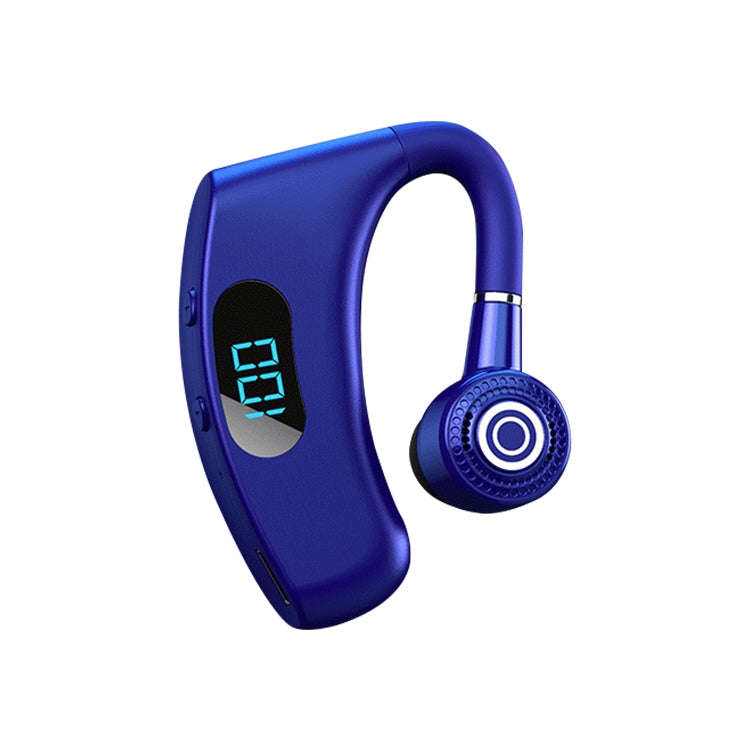 V12 Bluetooth 5.2 Business Hanging Ear Style Smart LED Digital Display Wireless Bluetooth Earphon...