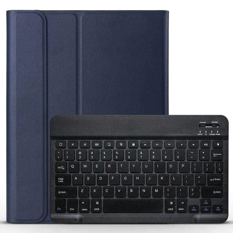 A11 Bluetooth 3.0 Ultra-thin ABS Detachable Bluetooth Keyboard Leather Tablet Case for iPad Air 4...