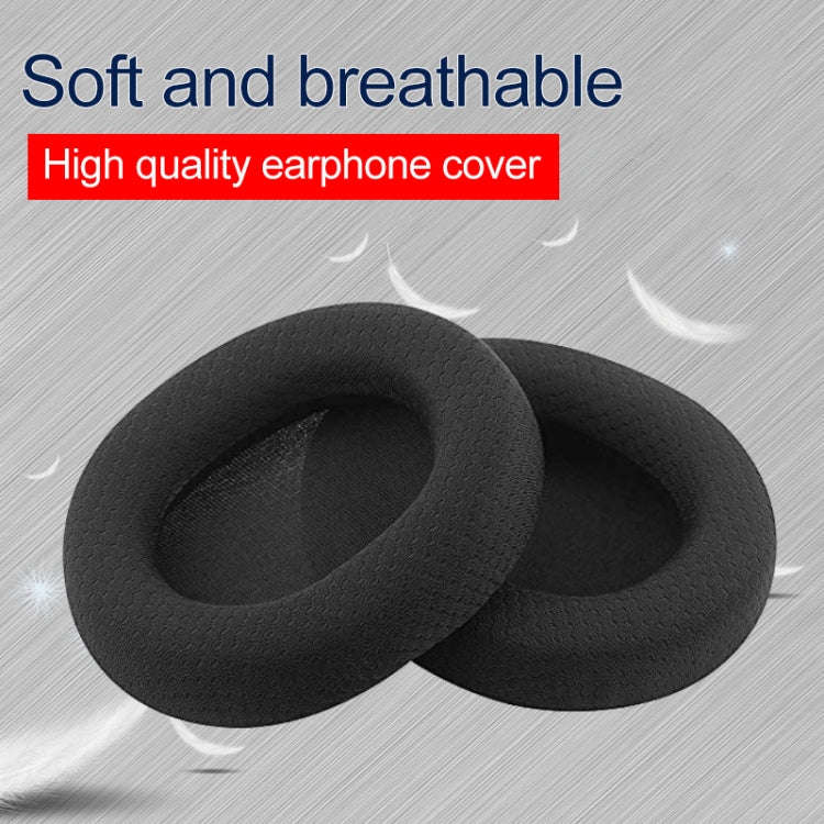 1 Pair Leather Sponge Protective Case for Steelseries Arctis 3 Pro  / Ice 5 / Ice 7 Headphone (Wh...