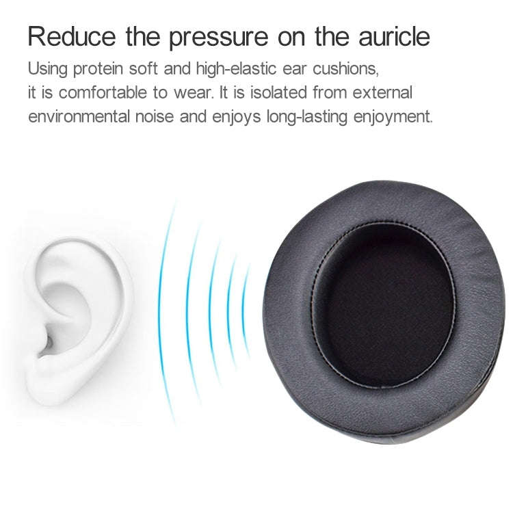 2 PCS For Razer Kraken 7.1 V2 Pro Headphone Cushion Sponge Green Net Cover Earmuffs Replacement E...