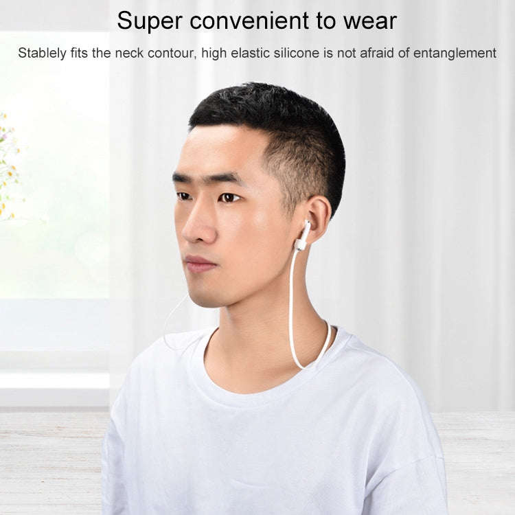 Wireless Bluetooth Headset Anti-lost Rope Magnetic Silicone Lanyard for Apple AirPods 1 / 2, For ...