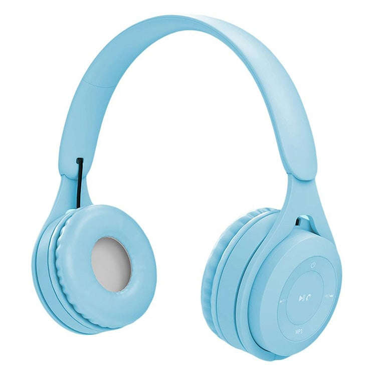 Y08 Hifi Sound Quality Macaron Bluetooth Headset, Supports Calling & TF Card & 3.5mm AUX