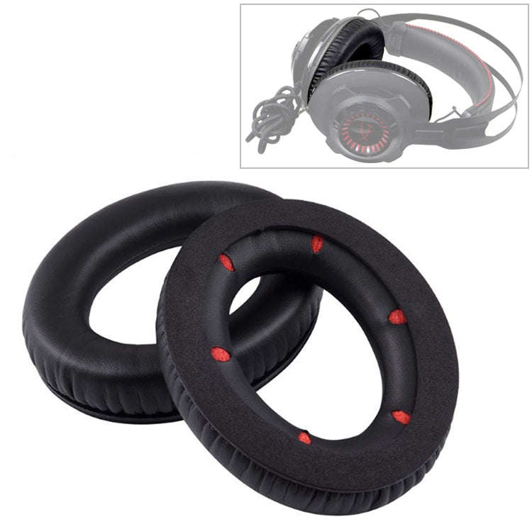 2 PCS For Kingston Hyper X Cloud Revolver S Soft Sponge Earphone Protective Cover Earmuffs