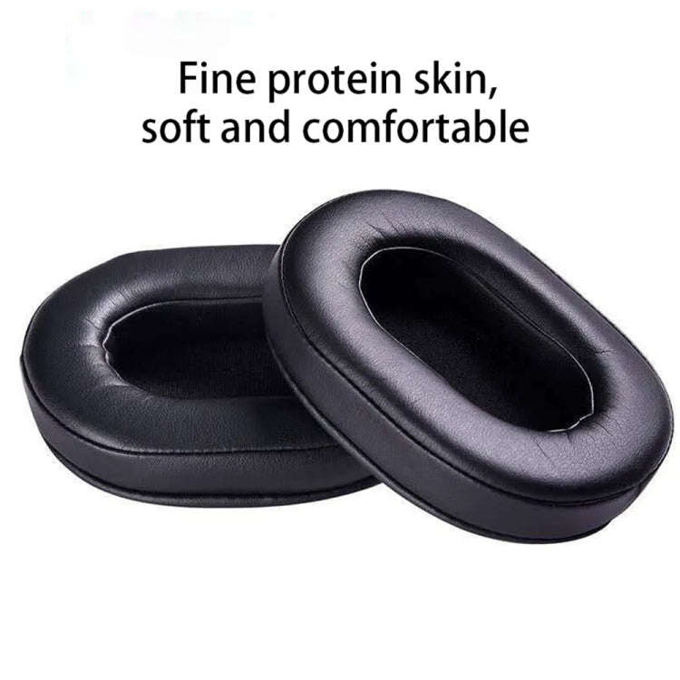 1 Pair Soft Sponge Earmuff Headphone Jacket for Audio-technica ATH-MSR7 / M50X / M20 / M40 / M40X