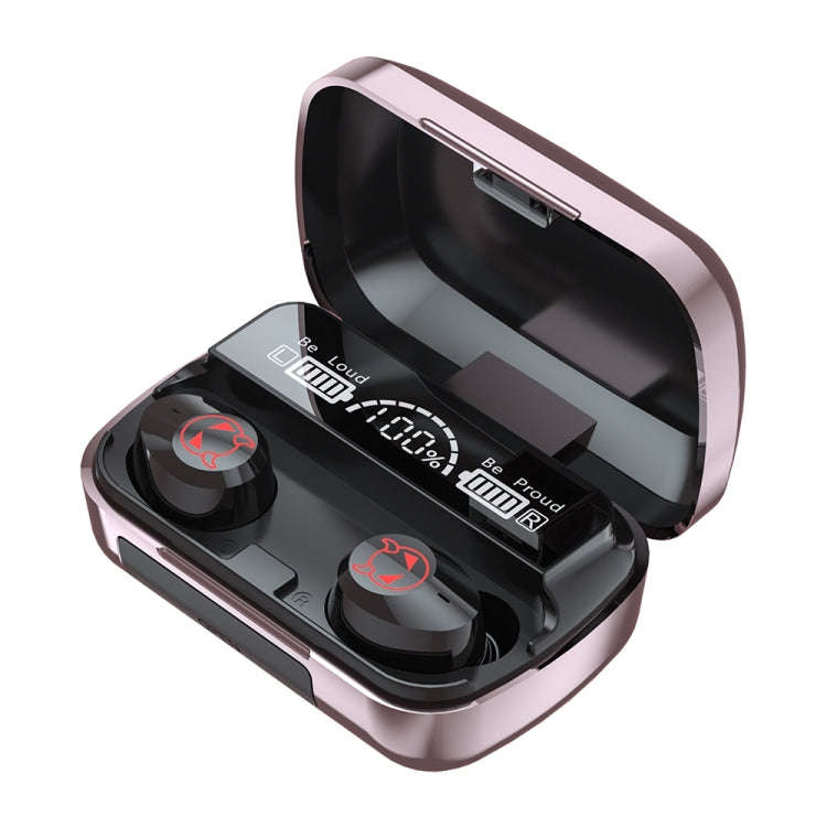 M23 Little Devil Pattern Intelligent Noise Reduction Touch Bluetooth Earphone with Three-screen B...