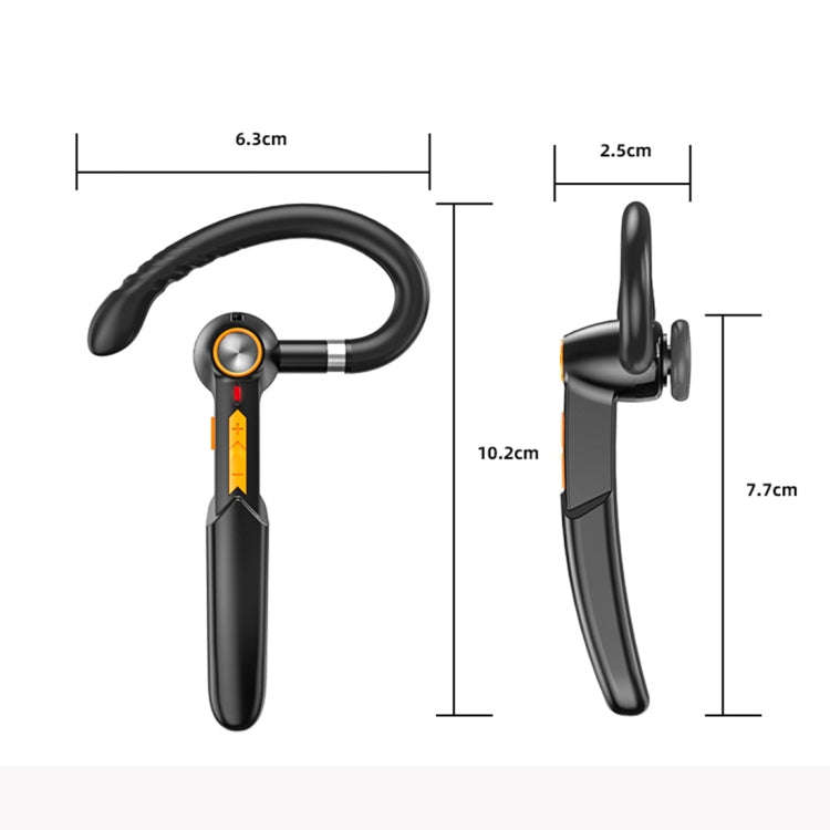 ME-100 TWS Business Rotating Universal True Stereo 5.0 Version Hanging Ear In-Ear Bluetooth Headset
