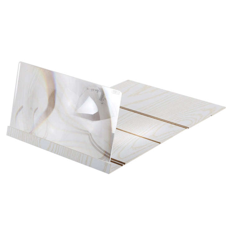 12.0 inch Universal Foldable Portable Wood + Organic Glass Eyeshield 3D Video Mobile Phone Screen...
