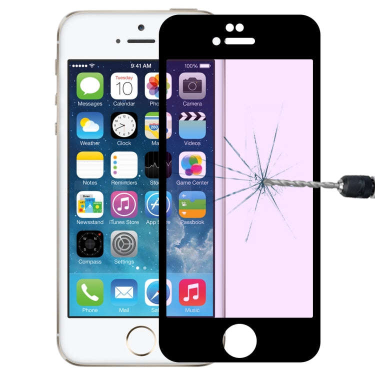 Anti-scratch 9H 10D Full Screen Purple-ray Tempered Glass Film for iPhone 6 & 6S, For iPhone 6 & ...