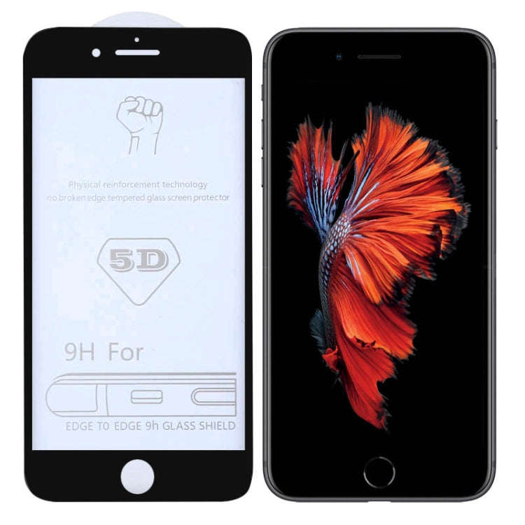 9H 5D Full Glue Full Screen Tempered Glass Film for iPhone 6 / 6s, For iPhone 6 / 6s (1 PC)