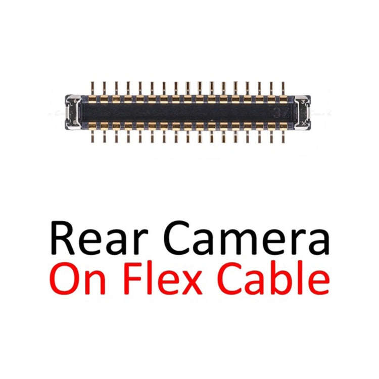 Rear Back Camera FPC Connector On Flex Cable for iPhone 6s / 6s Plus, For iPhone 6s / 6s Plus
