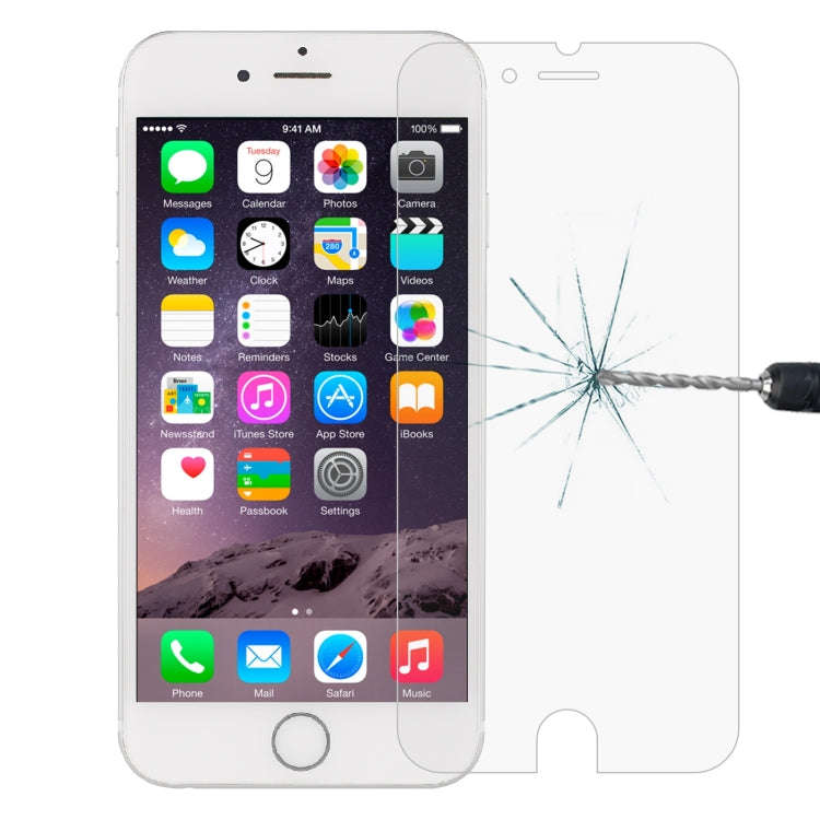 2.5D Non-Full Screen Tempered Glass Film For iPhone 8 / 7 / 6 / 6S, For iPhone 8 / 7 / 6 / 6S(1 PC)